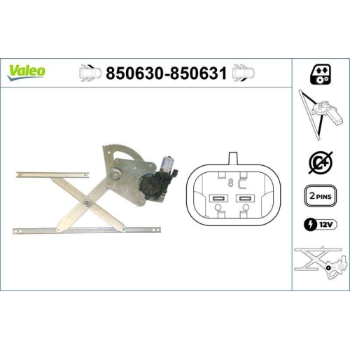 VALEO Fensterheber 850630