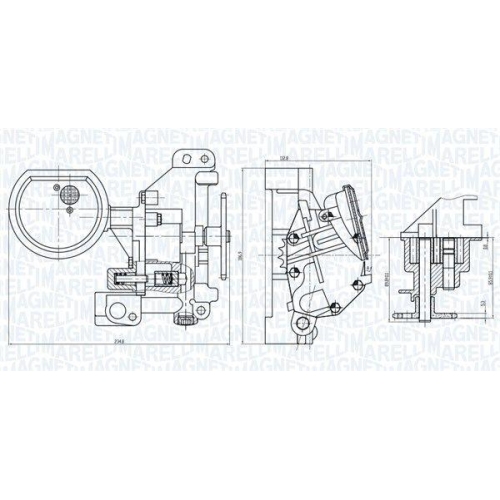 MAGNETI MARELLI &Ouml;lpumpe 351516000102
