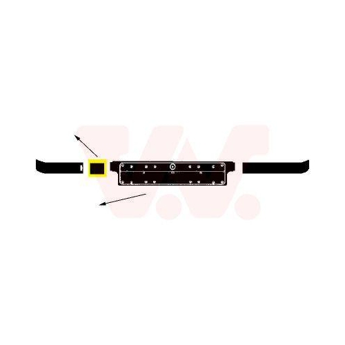 VAN WEZEL Klappe, Abschlepphaken ** Equipart ** 0640589