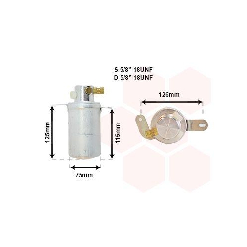 VAN WEZEL Trockner, Klimaanlage 3000D373