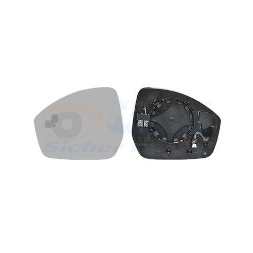 VAN WEZEL Spiegelglas, Au&szlig;enspiegel * HAGUS * 0261835