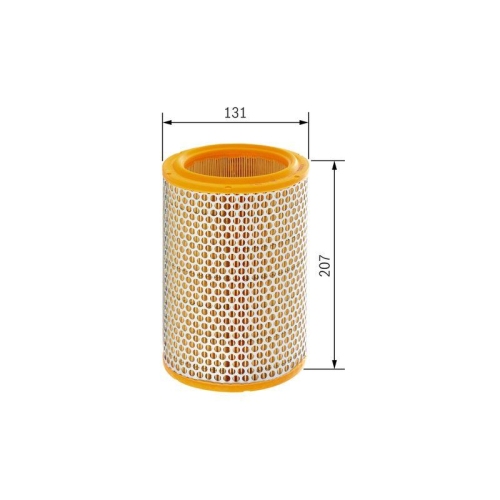 BOSCH Luftfilter 1 457 433 161