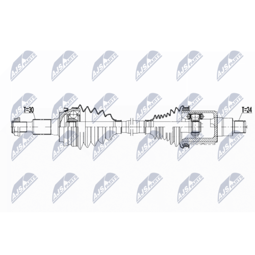 NTY Antriebswelle NPW-PS-006