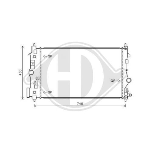 DIEDERICHS K&uuml;hler, Motork&uuml;hlung DIEDERICHS Climate DCM2703