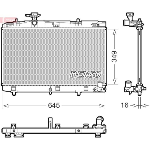 DENSO K&uuml;hler, Motork&uuml;hlung DRM46069