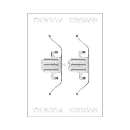 TRISCAN Zubeh&ouml;rsatz, Scheibenbremsbelag 8105 111620