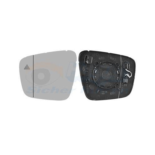 VAN WEZEL Spiegelglas, Au&szlig;enspiegel * HAGUS * 4414835