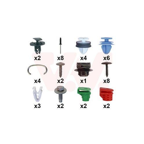 VAN WEZEL Montagesatz, Sto&szlig;f&auml;nger 4092793