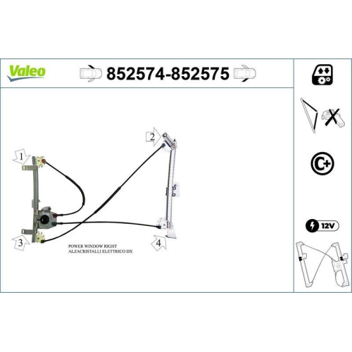VALEO Fensterheber 852574