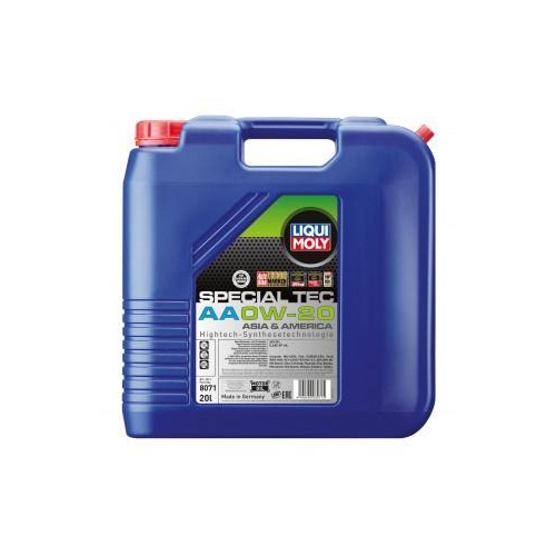 Motor&ouml;l Motoren&ouml;l Special Tec AA 0W-20 LIQUI MOLY 20 Liter 8071