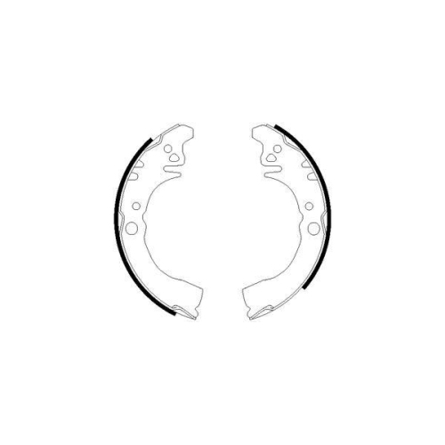 TEXTAR Bremsbackensatz 91057500