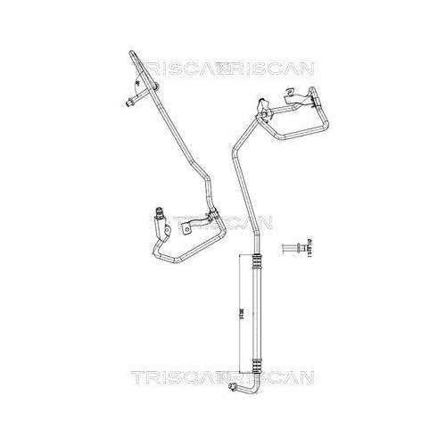 TRISCAN Hochdruck-/Niederdruckleitung, Klimaanlage