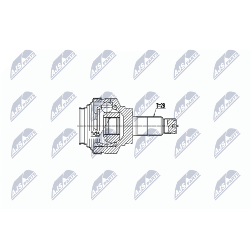 NTY Gelenksatz, Antriebswelle NPZ-BM-017