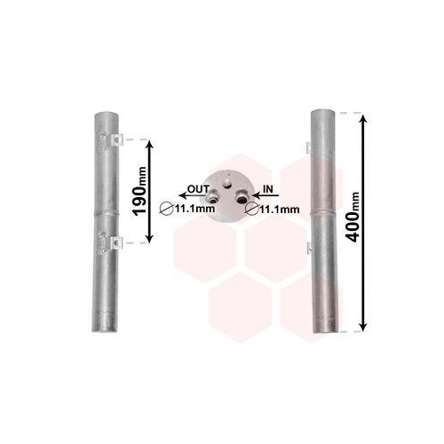 VAN WEZEL Trockner, Klimaanlage 3000D600