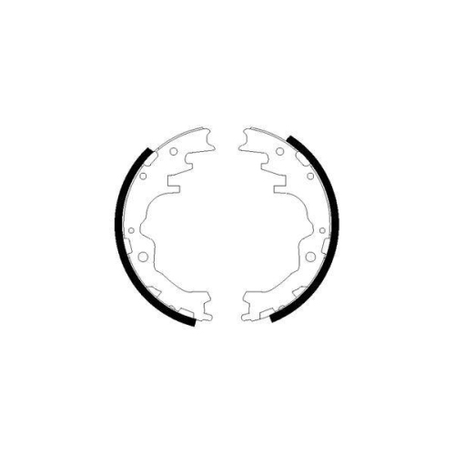 TEXTAR Bremsbackensatz 91057700