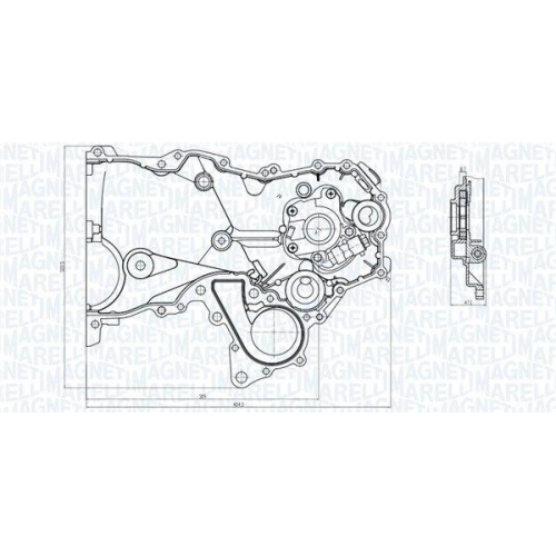 MAGNETI MARELLI Ölpumpe 351516000104