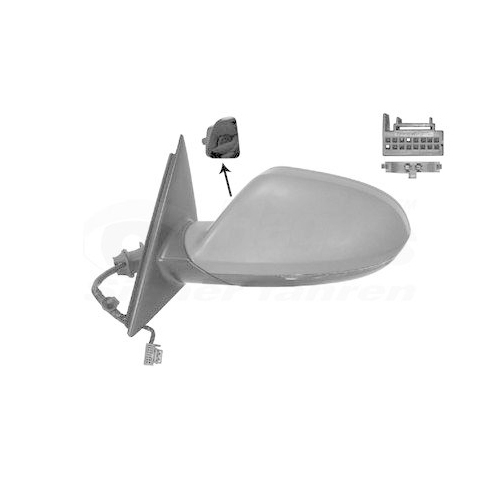 VAN WEZEL Au&szlig;enspiegel * HAGUS * 0342827