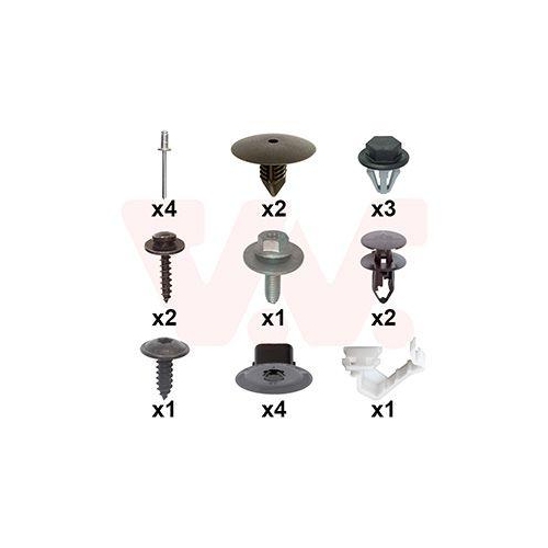 VAN WEZEL Montagesatz, Kotfl&uuml;gel 4368796