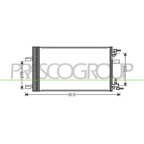 PRASCO Kondensator, Klimaanlage PrascoSelection DW040C001