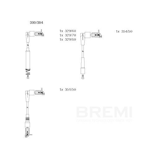 BREMI Z&uuml;ndleitungssatz 300/394