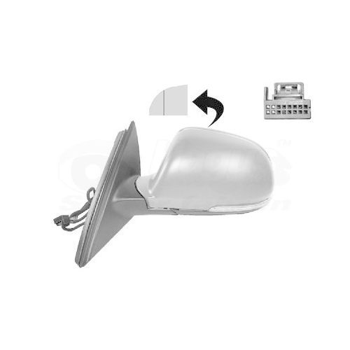 VAN WEZEL Au&szlig;enspiegel * HAGUS * 7636817