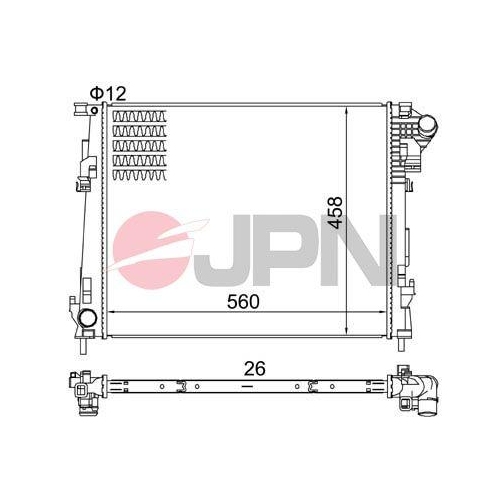 JPN K&uuml;hler, Motork&uuml;hlung 60C9039-JPN