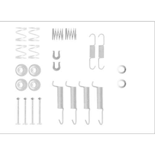 HELLA Zubeh&ouml;rsatz, Feststellbremsbacken
