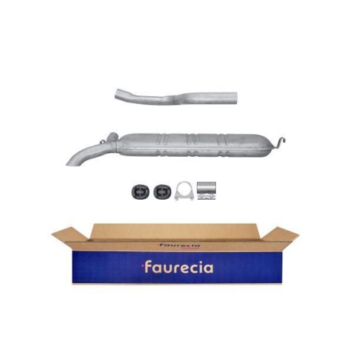 HELLA Endschalld&auml;mpfer Easy2Fit &ndash; PARTNERED with Faurecia 8LD 366 033-171