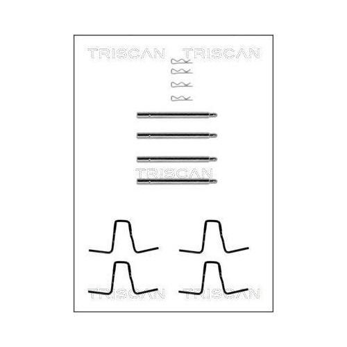 TRISCAN Zubeh&ouml;rsatz, Scheibenbremsbelag 8105 231216