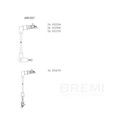 BREMI Z&uuml;ndleitungssatz 800/257