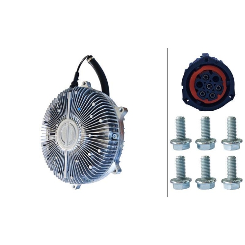 HELLA Kupplung, K&uuml;hlerl&uuml;fter 8MV 366 441-041