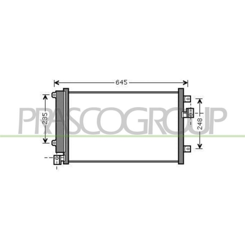 PRASCO Kondensator, Klimaanlage PrascoSelection FT717C002