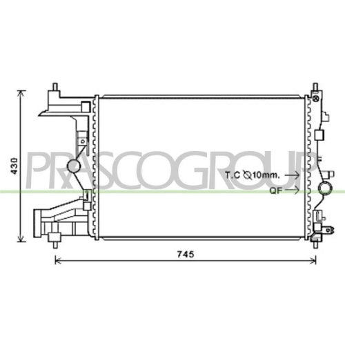 PRASCO K&uuml;hler, Motork&uuml;hlung PrascoSelection DW040R002