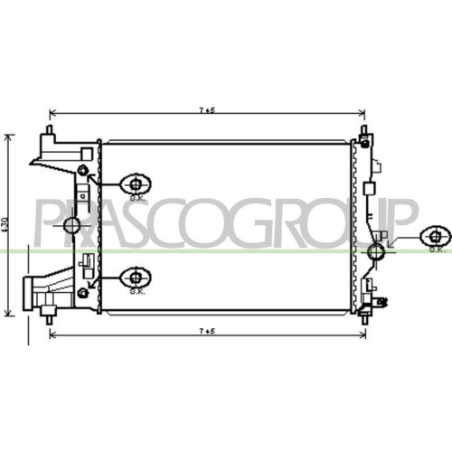 PRASCO K&uuml;hler, Motork&uuml;hlung PrascoSelection DW040R003