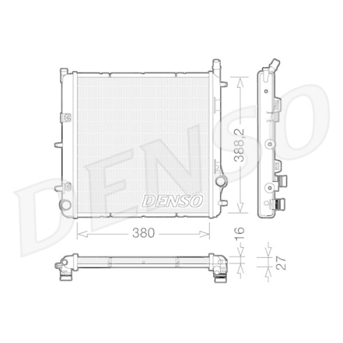 DENSO K&uuml;hler, Motork&uuml;hlung DRM21005