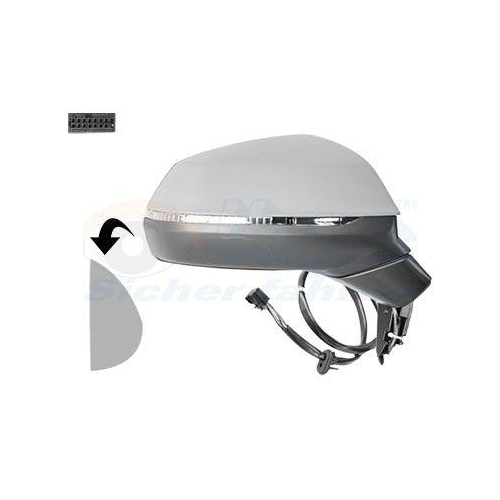 VAN WEZEL Au&szlig;enspiegel * HAGUS * 0391826