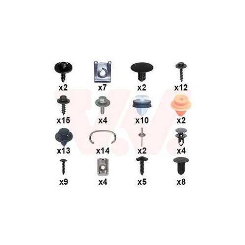 VAN WEZEL Montagesatz, Sto&szlig;f&auml;nger 4424794