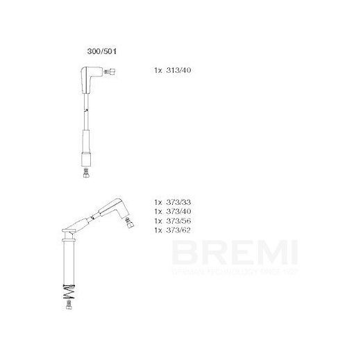 BREMI Z&uuml;ndleitungssatz 300/501