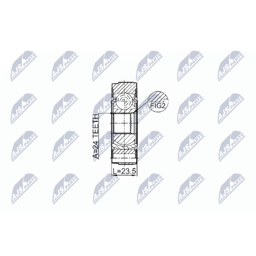 NTY Gelenk, Gelenkwelle NPW-VV-004