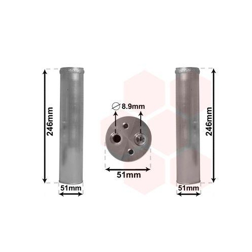 VAN WEZEL Trockner, Klimaanlage 4300D094