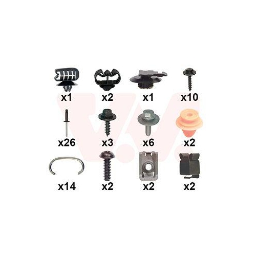 VAN WEZEL Montagesatz, Sto&szlig;f&auml;nger 4426794