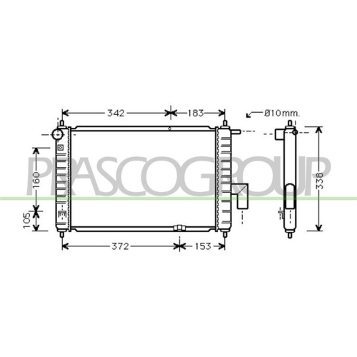 PRASCO K&uuml;hler, Motork&uuml;hlung PrascoSelection DW322R003