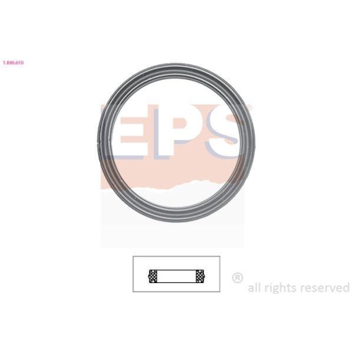 EPS Dichtung, Thermostat Made in Italy - OE Equivalent 1.890.610