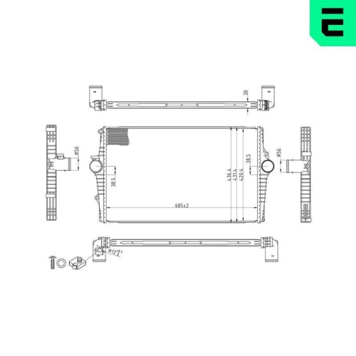 ERA Ladeluftk&uuml;hler 672030