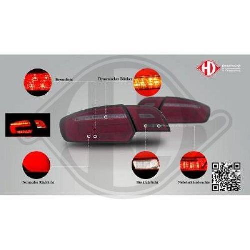 DIEDERICHS Heckleuchtensatz HD Tuning 1031496