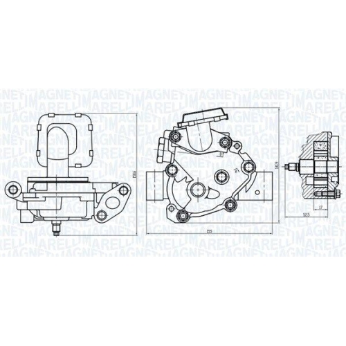 MAGNETI MARELLI Ölpumpe 351516000091