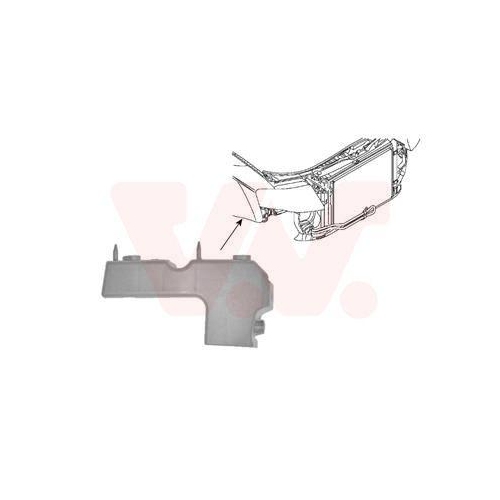 VAN WEZEL Halter, Sto&szlig;f&auml;nger ** Equipart ** 0326568