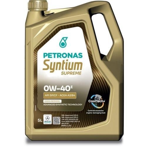 Motor&ouml;l Motoren&ouml;l PETRONAS SYNTIUM SUPREME E 0W-40, 5 Liter Kanister 71227M12EU