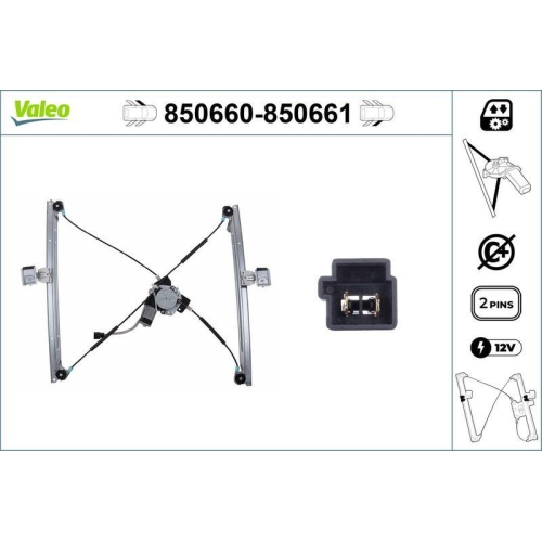 VALEO Fensterheber 850660