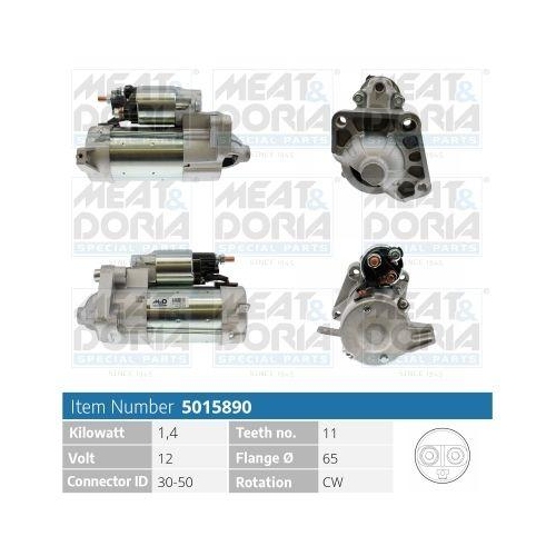 MEAT & DORIA Starter 5015890